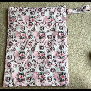 Disney Themed Cloth Diapers, Wet Bag, and Diaper Carrier Set